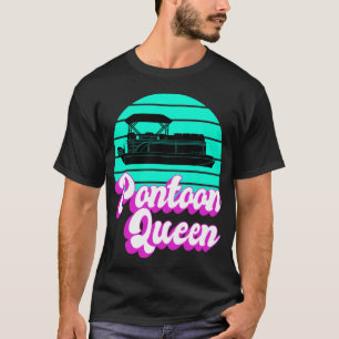 Camiseta Pôtoon Queen Boat Capitã Dão as Mulheres