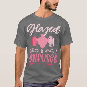 Camiseta Potter Cerâmica De Cerâmica Com Vidro E Confundida