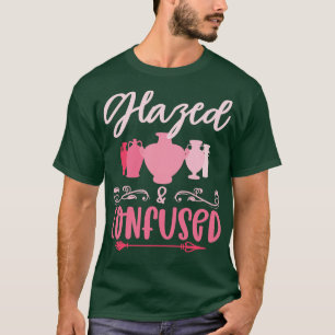 Camiseta Potter Cerâmica De Cerâmica Com Vidro E Confundida