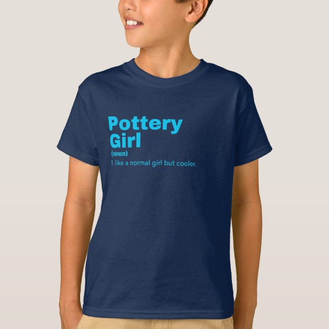 Camiseta Pottery Girl - Pottery (Frente)