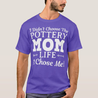 Camiseta Pottery Mãe Engraçado Design Para Presente 7