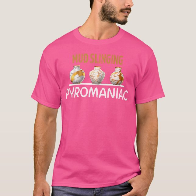 Camiseta Pottery Pyromiac Lama Enrolando Cerâmica Engraçada (Frente)