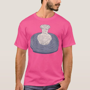 Camiseta PotteryClassPottersWheelClayware