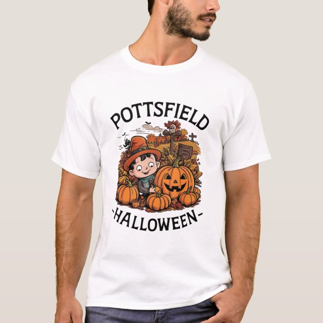 Camiseta Pottsfield - Dia das Bruxas (Frente)