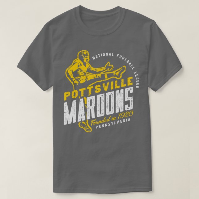 Camiseta Pottsville Maroons (Frente do Design)