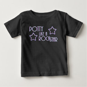 Camiseta Potty Like a Rock Star