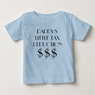CAMISETA POUCA DEDUÇÃO FISCAL DO PAI