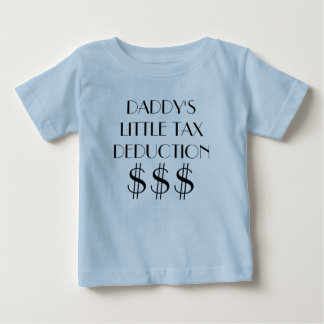 CAMISETA POUCA DEDUÇÃO FISCAL DO PAI