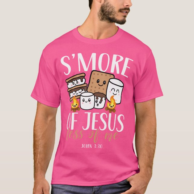 Camiseta Pouco De Jesus, Menos Campanha Cristã (Frente)