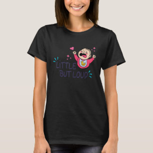 Camiseta Pouco mas alto Bebê Chorando recém-nascido Grit