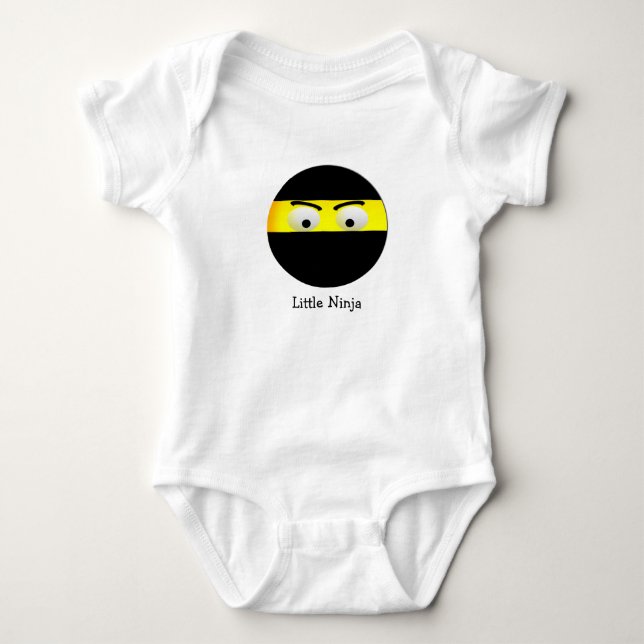 Camiseta Pouco Ninja Emoji (Frente)