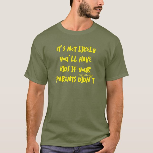 Camiseta Pouco Provável (Frente)