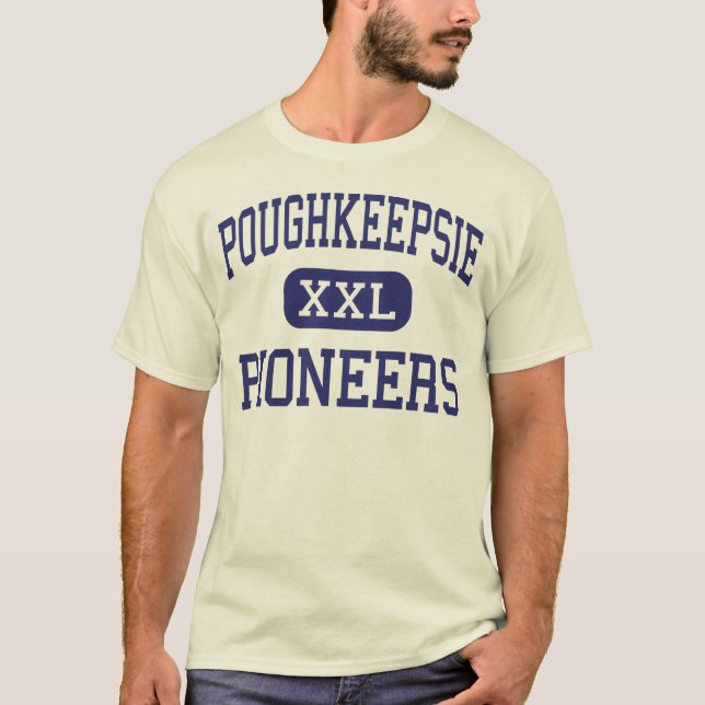 Camiseta Poughkeepsie - pioneiros - alto - Poughkeepsie (Frente)