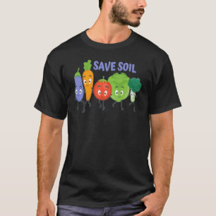 Camiseta Poupe O Solo Faça Um Compromisso Para Nosso Aqueci