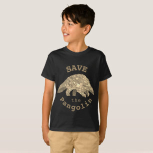 Camiseta Poupe Pangolinas Espécies Ameaçadas Ativismo Ani