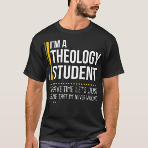 Camiseta Poupe Tempo Vamos Presumir Que Estudante De Teolog