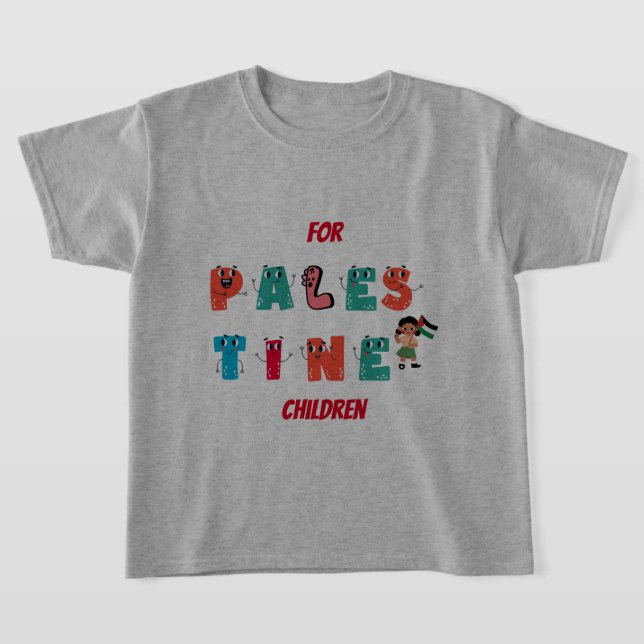 Camiseta Pour les enfants de Palestine (Postura )