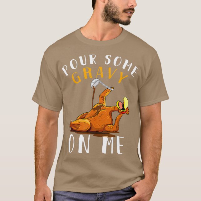 Camiseta Pour um pouco de gravidade em mim para feliz Dia d (Frente)