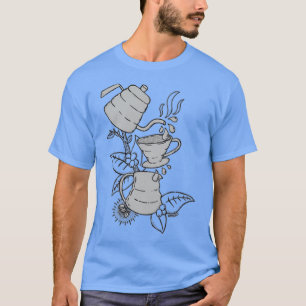 Camiseta Pourover Café branco