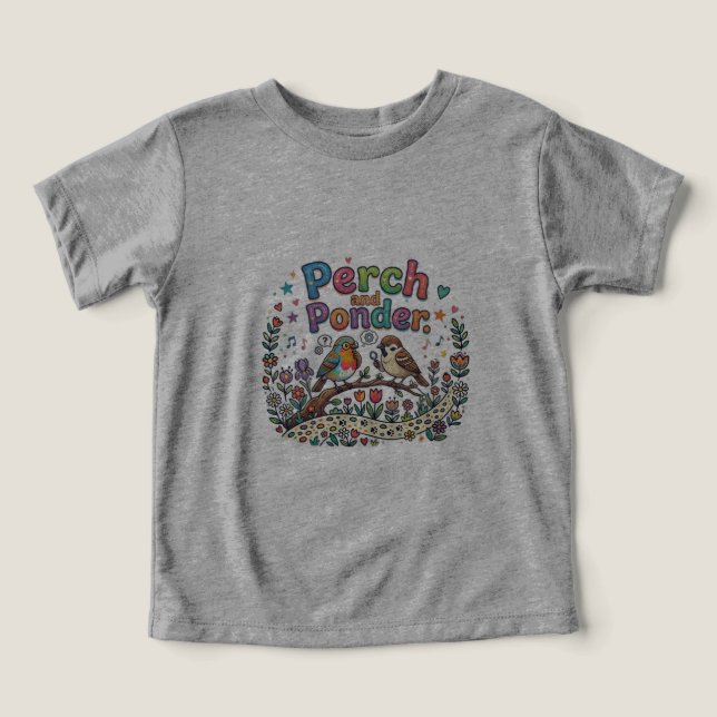 Camiseta Pousar e Refletir (Design frontal)