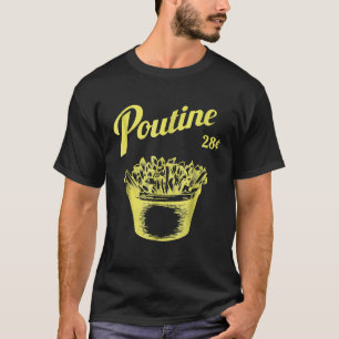 Camiseta Poutine Retrô Canadá Montreal
