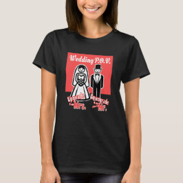 Camiseta POV de Casamento - Sra vs Sr