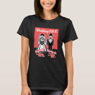 Camiseta POV de Casamento - Sra vs Sr