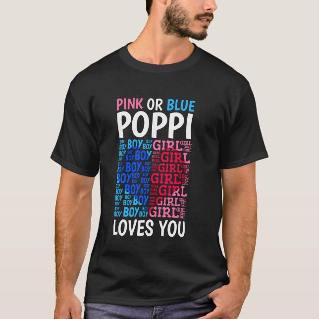 Camiseta Povo Rosa Ou Azul Te Ama Sexo Reveal Baby Sh (Frente)