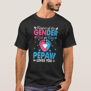 Camiseta Povo Rosa Ou Azul Te Ama Sexo Reveal Bonito