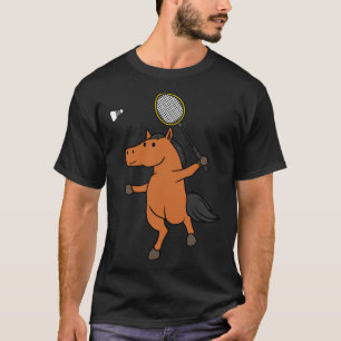 Camiseta Povoar Badminton Ironic Sports Animal Pullo