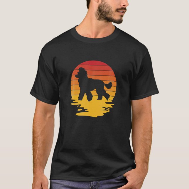 Camiseta Póvulo De Pó De Pó De Pó Retro (Frente)