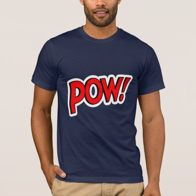 Camiseta POW! Gráficos Malucos (Frente)