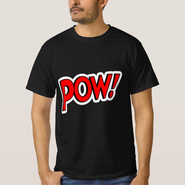 Camiseta POW! Gráficos Malucos (Frente)