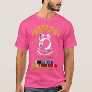 Camiseta POW MIA Phil pensa em WWII POW SVC