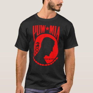Camiseta POW MIA POWMIA Red Design