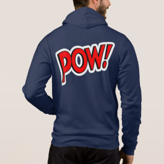 Camiseta POW! Screwball Gráficos Azul