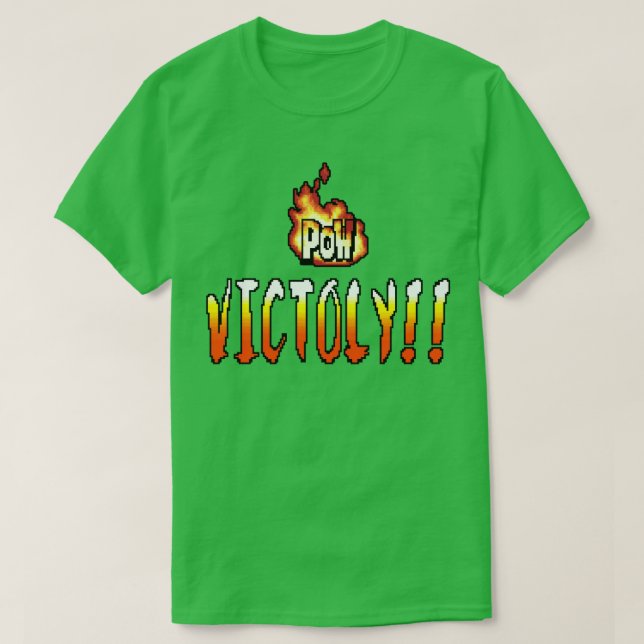 Camiseta Pow VICTOLY (Frente do Design)