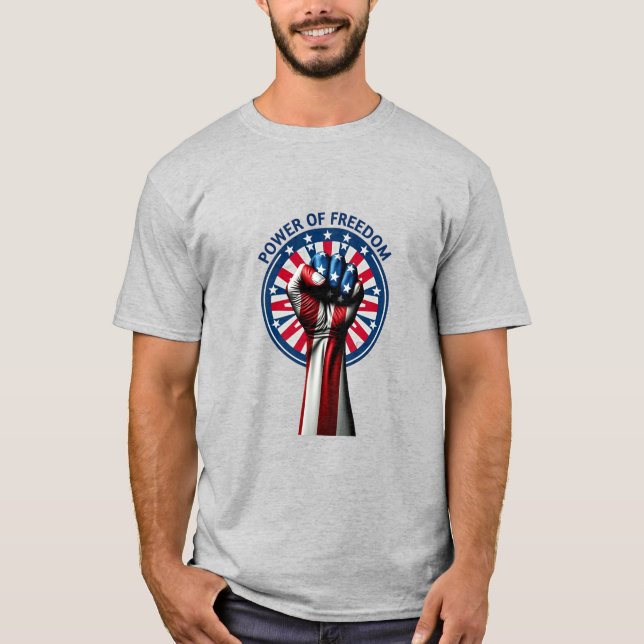 Camiseta Power of Freedom  (Frente)