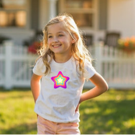 Camiseta Power Pals™ Estrela Arco-Íris