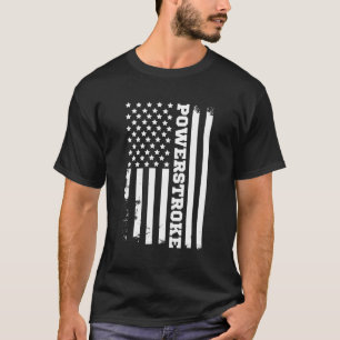 Camiseta Power Stroke American Flag