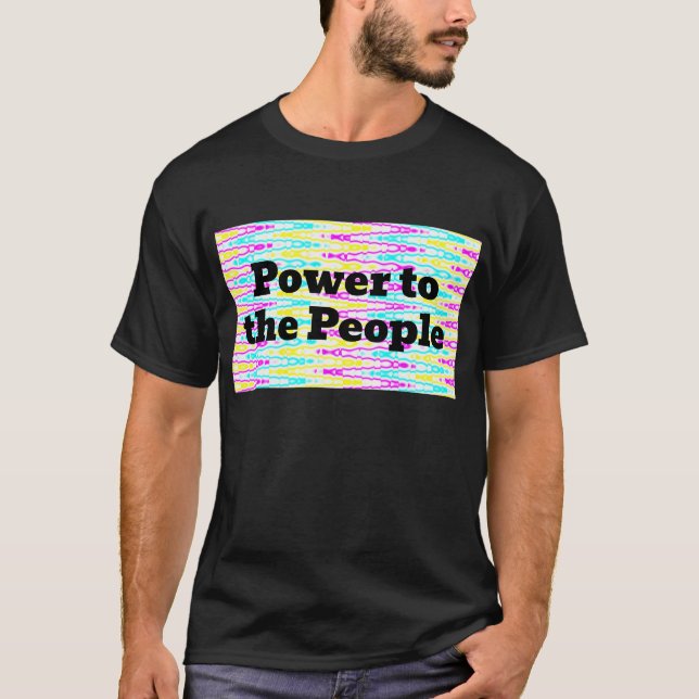 Camiseta Power to the People (Frente)
