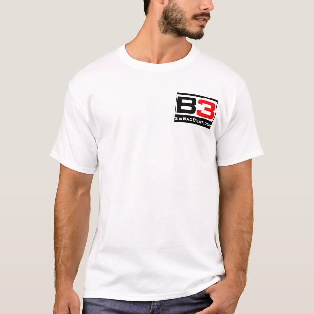Camiseta Powerboat T (branco) (Frente)