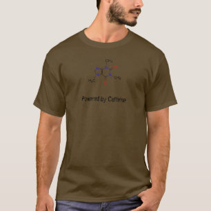 Camiseta Powered by Caffeine
