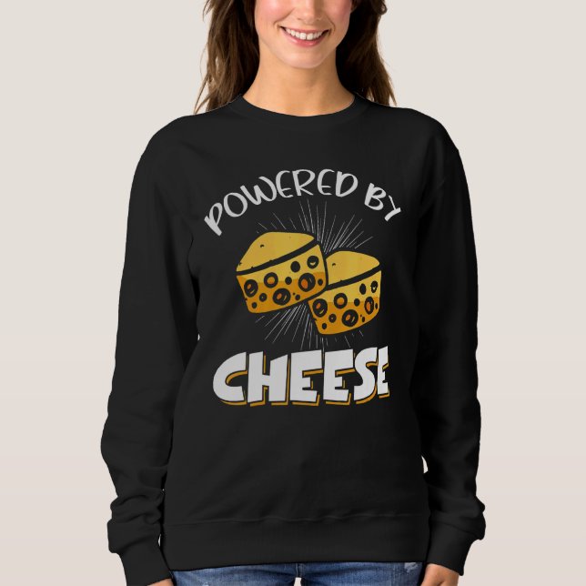 Camiseta Powered By Cheese (Frente)