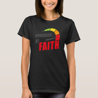 Camiseta Powered by Faith u2013 Christian Inspiring Motivat