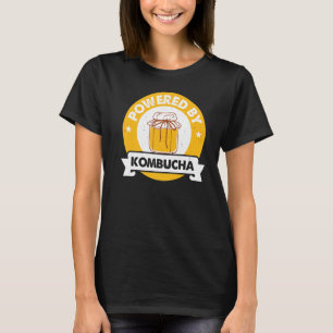 Camiseta Powered By Kombucha Scoby Fermentat Tea Fermentat