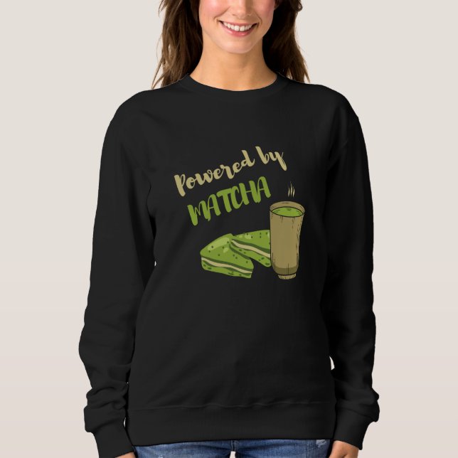Camiseta Powered By Matcha the Matcha Tea (Frente)