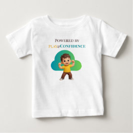 Camiseta Powered by Play and Confidence
