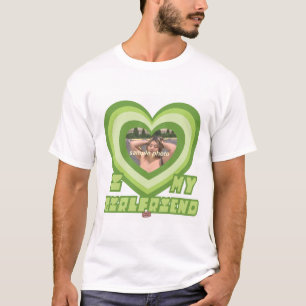 Camiseta PowerPuff Dingus Green Heart - NAMORADA