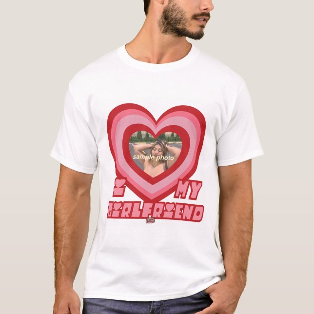 Camiseta PowerPuff Dingus Heart- NAMORADA (Frente)